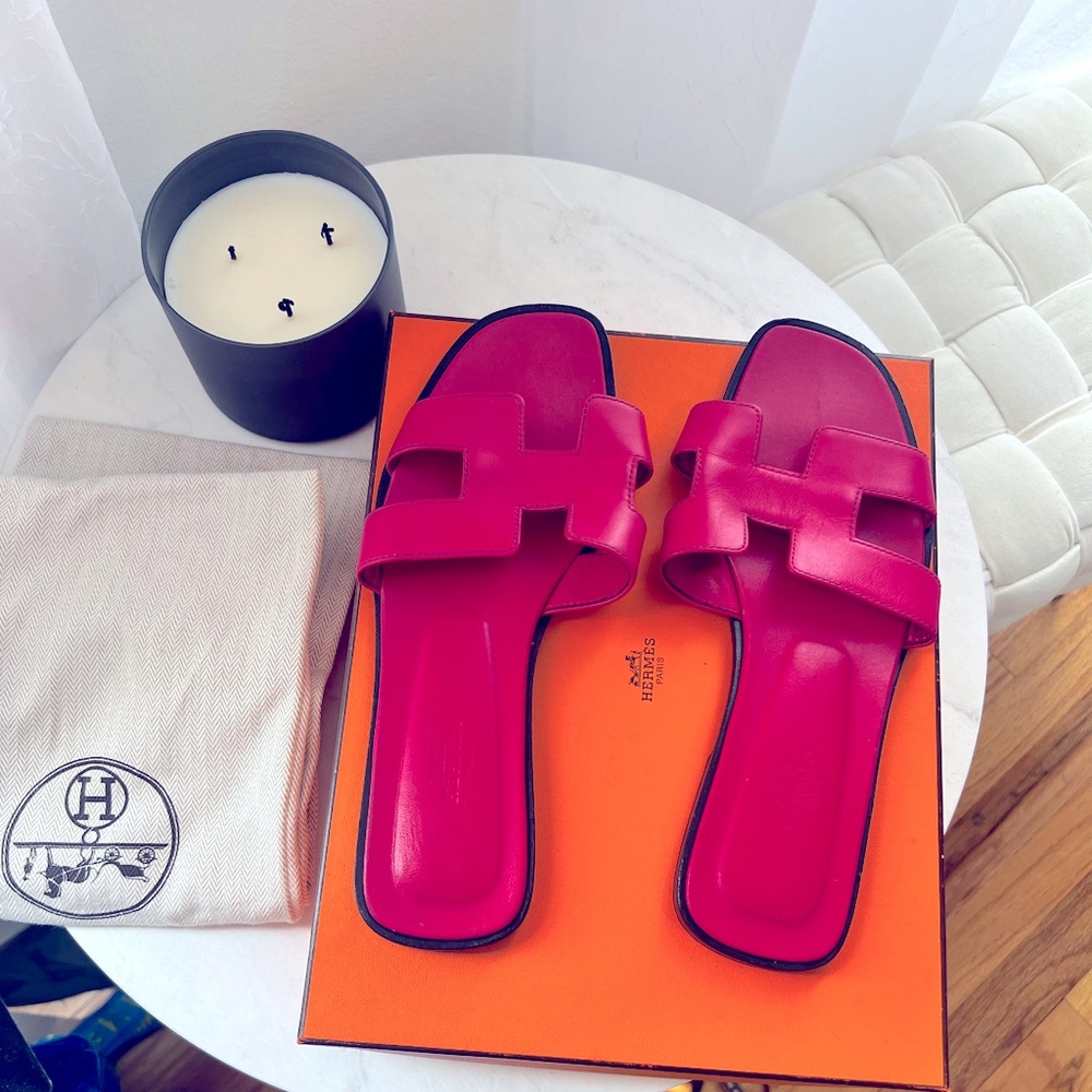 Authentic Preowned Hermes Oran Sandal Size 39